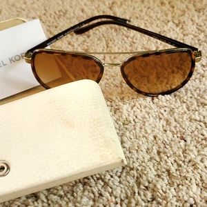 MK Aviator Sunglasses.